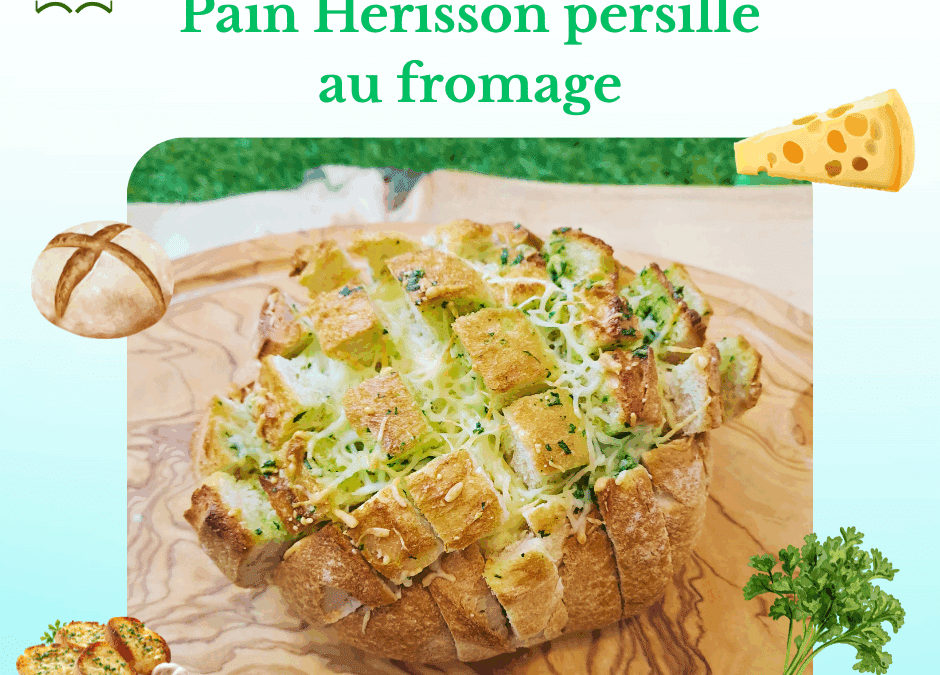 Pain Hérisson persillé au fromage