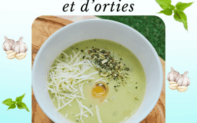 Soupe à l&rsquo;ail et aux orties