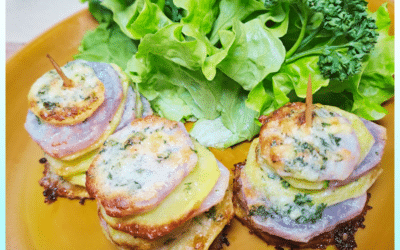 Mille feuilles de pommes de terre