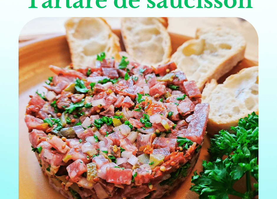 Tartare de saucisson